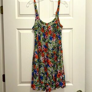 Wild Fable Floral Tank Top Boho Flowy Dress